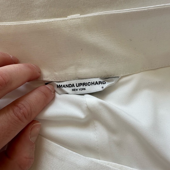 Amanda Uprichard White Paris Mini Skirt - Picture 4 of 4